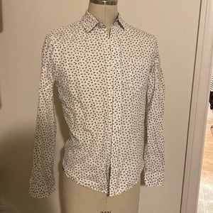 Express floral button down